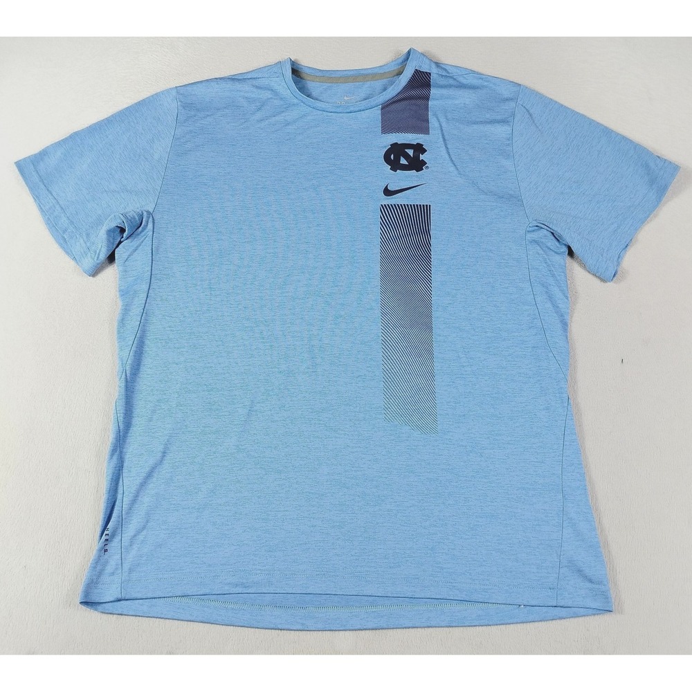 North Carolina Tar Heels Shirt Mens XL Blue NCAA College Nike Dri Fit Tee